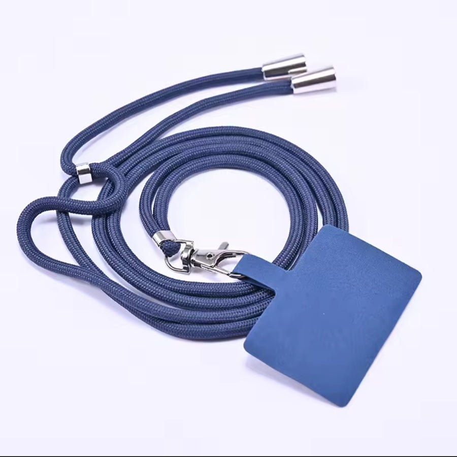 Navy SafeGrip phone lanyard