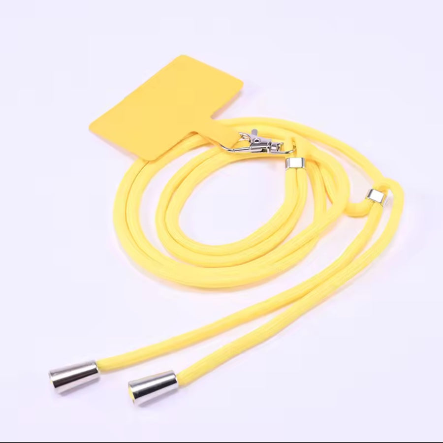 Yellow SafeGrip phone lanyard